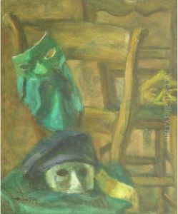Nature Morte Aux Masques De Carnaval by Andre Foy