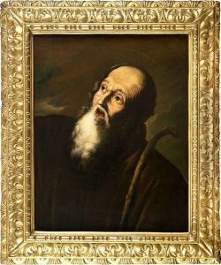 Saint Antoine Abbe by Francesco Fracanzano
