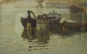 Barca Alla Fonda by Pietro Fragiacomo