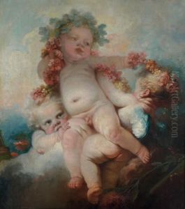 Putti by Alexandre Evariste Fragonard
