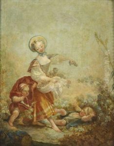 La Jardiniere by Jean-Honore Fragonard