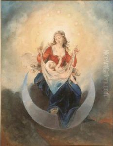 Vierge A L'enfant.