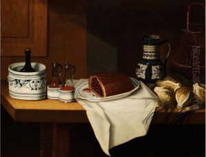 Kuchenstilleben Mit Fleischpastete by Pierre Antoine Fraichot
