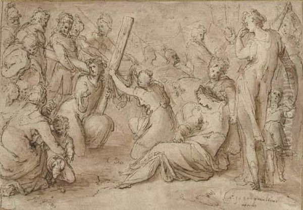 The Road To Calvary - view 1