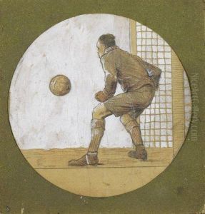 Football ; Le Goal by Edouard Fraisse