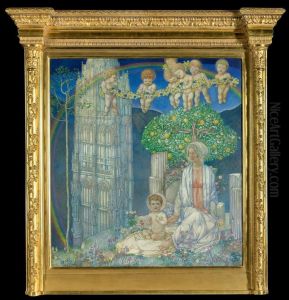 Our Lady Of Promise (la Madonna Di Promessa) by Edward Reginald Frampton