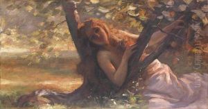 Nymphe Alanguie by Pierre Desire Eugene Franc Lamy