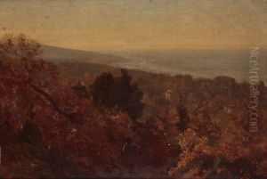 Vue De Villers Sur Mer by Francois Louis Francais