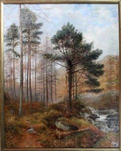 A Riverside Path by Charles France