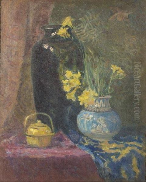 Still Life Withvases And Flowers. - view 1