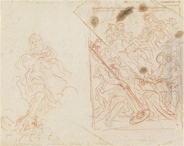 Studie Zur Himmelfahrt Der Hl. Maria Magdalena - view 1