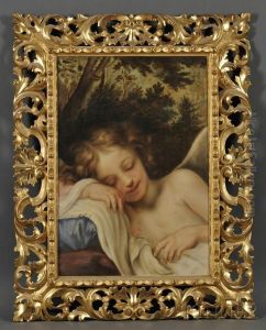 Sleeping Cupid by Baldassarre Franceschini