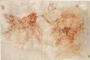 Design For A Facade Decoration by Baldassarre Franceschini