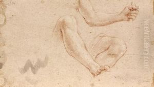 Etude De Bras Et De Jambe Pour La Figure De Neptune Etude De Bras Et De Jambe Pour La Figure De Neptune