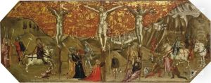 Crocefissione by Francesco Di Gentile Da Fabriano