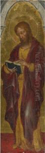 Saint Matthew by Francesco Di Gentile Da Fabriano