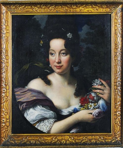 Portrait Of A Lady As Flora - view 1