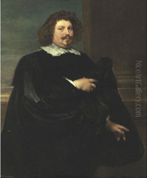 Portrait Of A Gentleman In Black - view 1