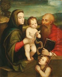 1510 Ca. Madonna Con Bambino by Francesco Francia