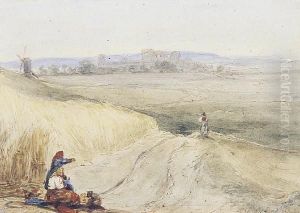 An Extensive Summer Landscape by Francois Louis Thomas Francia