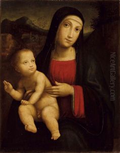 Madonna Con Bambino by Giacomo Raibolini