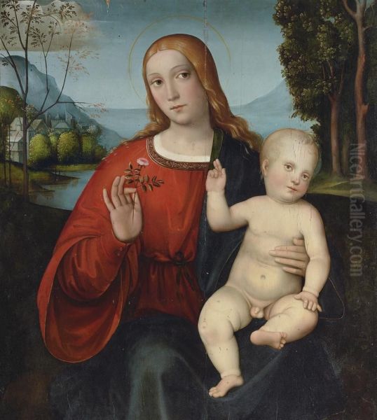 The Madonna And Child, Seen Through A Feigned Window - view 1