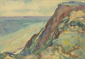 Felsen Am Sommerlichen Meeresufer