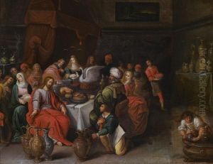 Les Noces De Cana by Ambrosius Francken I