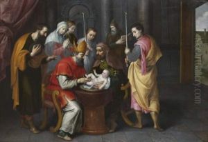 La Circoncision Du Christ by Ambrosius Francken II