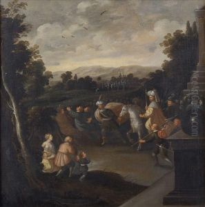 L'arrivee Du Sultan by Frans Francken