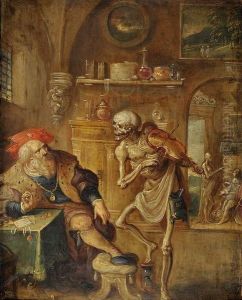 La Mort Joue Du Violon by Frans Francken