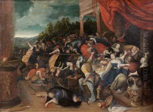 Le Festin Interrompu by Frans Francken