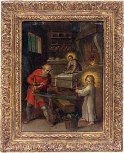 La Famille Du Charpentier by Frans Francken