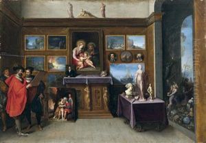 The Interior Of A Gallery