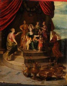 Allegory Of Brave Governance by Hieronymus I Francken