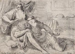 Samson And Delilah by Giacomo Franco