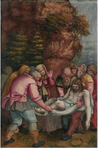 Deposizione by Battista Franco