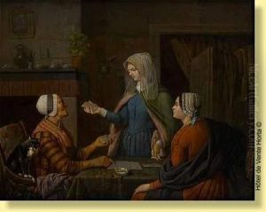 La Visite A La Cartomancienne