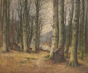 Abords De Foret by Joseph Charles Francois