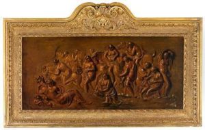 Eine Allegorieder Fruchtbarkeit En Brunaille by Leonard Francois Louis
