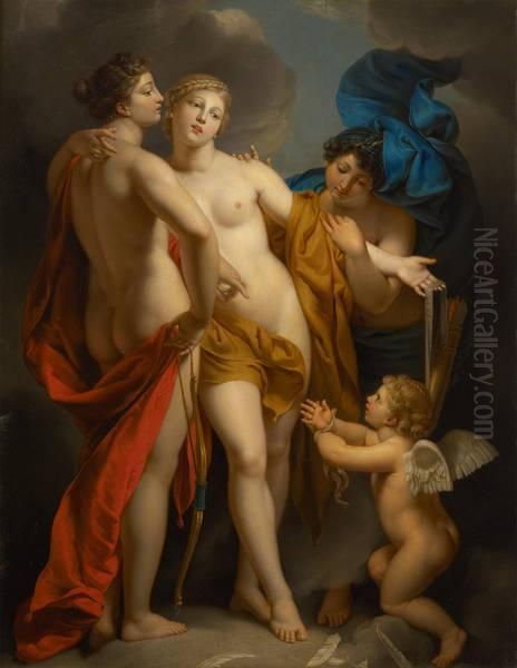 Les Trois Graces Et L"" Amour Captif - view 1