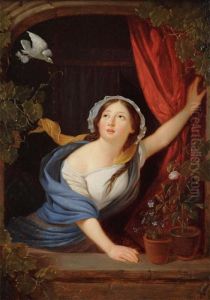 The Love Letter by Pierre-Joseph-Clestin Franois