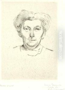 Portret Kobiety by Erna Frank