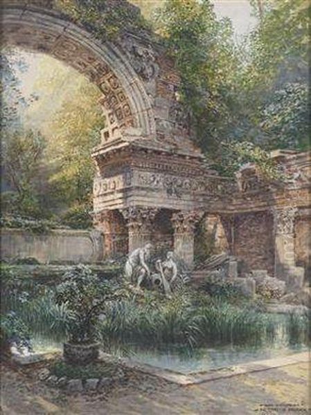 Die Romischen Ruinen In Schonbrunn - view 1