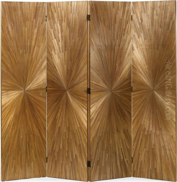 A Four-panel Screen - view 1