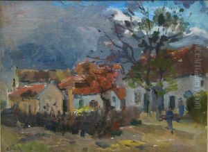 Paysage Rural by Lucien Frank