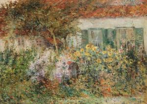 In Bloementuin by Lucien Frank