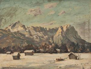 Garmisch Im Winter by Clemens Frankel