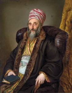 Ritratto Di Uomo In Costumepersiano Ritratto Di Uomo In Costumepersiano