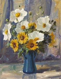 Matilija Poppies (wild Sunflowers)